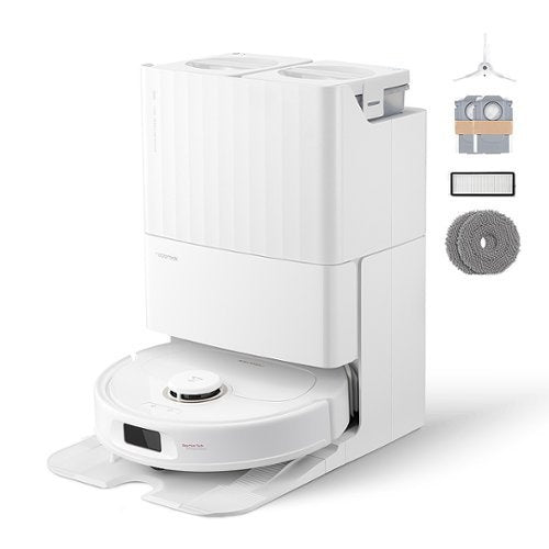 Roborock Qrevo Pro Robot Vacuum and Mop with FlexiArm Design Edge Mopping, Dynamic Hot Water Mop Washing and Auto Mop Drying, Intelligent Dirt Detecti - Bellso